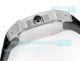 Swiss clone Cartier De Santos 100th Anniversary White Face Roman Watch Diamond-set (4)_th.jpg
